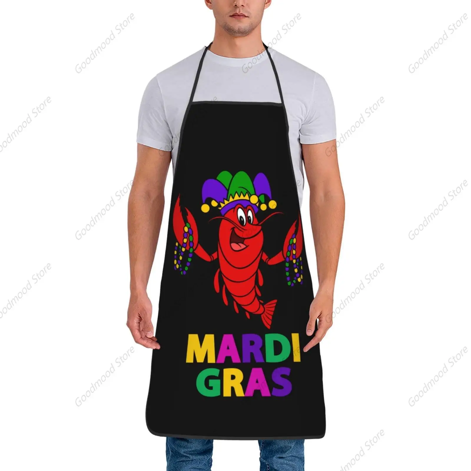 Apron For Women Men Adjustable Aprons Decoration For Kitchen Cooking Christmas Dinner Holiday Party