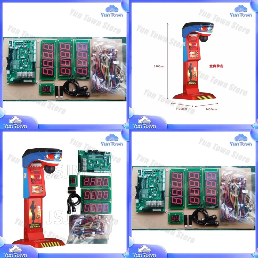 Coin Operated Boxing Arcade Game Machine Accessories Parts Punch Sensor Motherboard Kit for Sale for Arcade Machines for