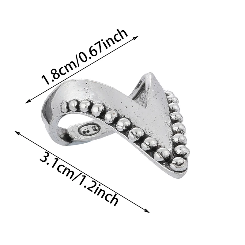 Fashion Alloy Chevron Thumb Ring for Women Simple Irregular Long Full Finger Adjustable Opening Ring Party Anniversary Jewelry