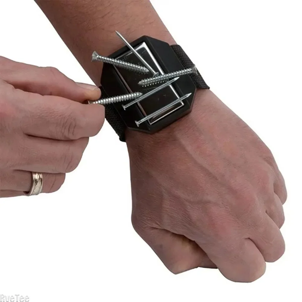 Sturdy Wrist ToolBand Bracelet Tool Efficient Storage of Screws and Enhancing Work Efficiency Strong Magnet Magnetic Wristband