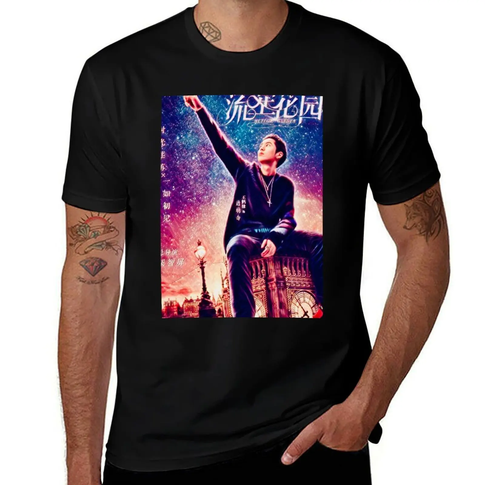 Daoming Si Meteor garden T-Shirt t shirt for man 100 percent cotton man t shirts graphic T-Shirt