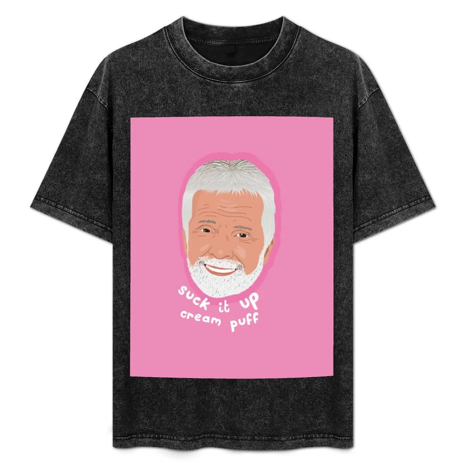 

Captain Lee - Suck It Up Cream Puff T-Shirt Breathable Workout Short Sleeve Top