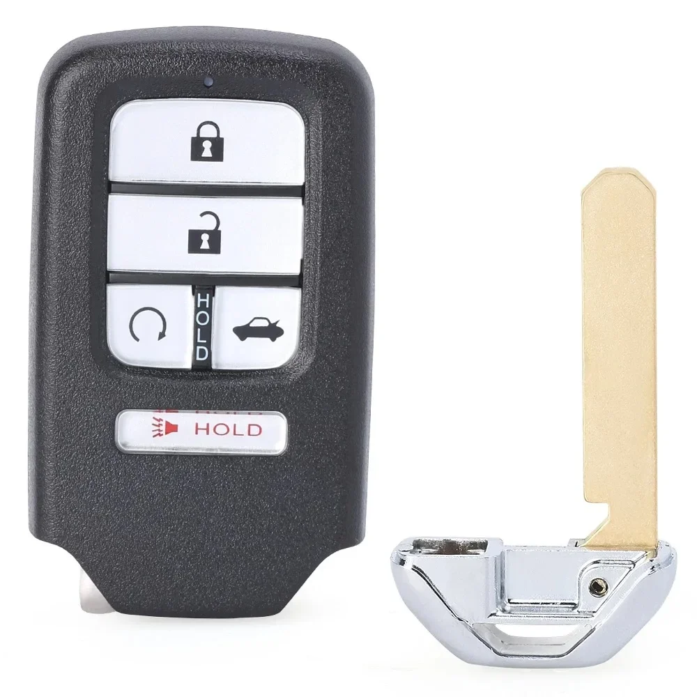 Car Remote Control Key Fit For Honda Accord 2018-2021 FCCID CWTWB1G0090 4A Chip 433.92MHz Promixity Smart Card with logo