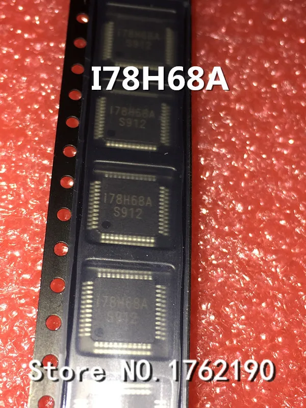 10PCS/LOT I78H68A  QFP48  LCD chip