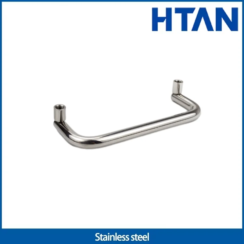 

Solid U-Shaped Handle Indoor Foldable Drawer Handle Cabinet Toolbox L-Shaped Round Steel Handle 304 Stainless Steel
