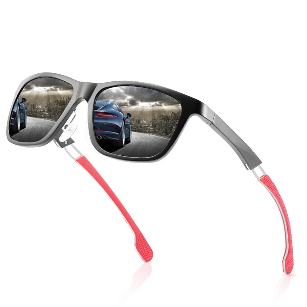 

Al-mg Alloy Sports Driver Sun Glasses Polarized Mirror Sunglasses