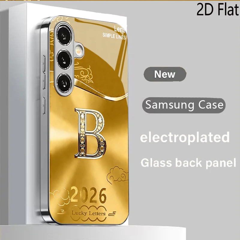 Letter B High end design for Samsung GalaxyS26S25S24S23S22S21S20UltraPLUSFE A seriesA55A54A34A33A151413A2425NOTE1020Phone case