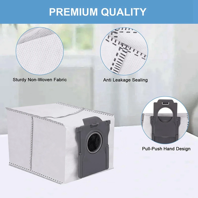 Dust Bag For Dreame X40 Ultra/X30 Ultra/L10s Pro Ultra Heat   Vacuum Cleaner Parts  Activated Carbon Dust Bag Accessories