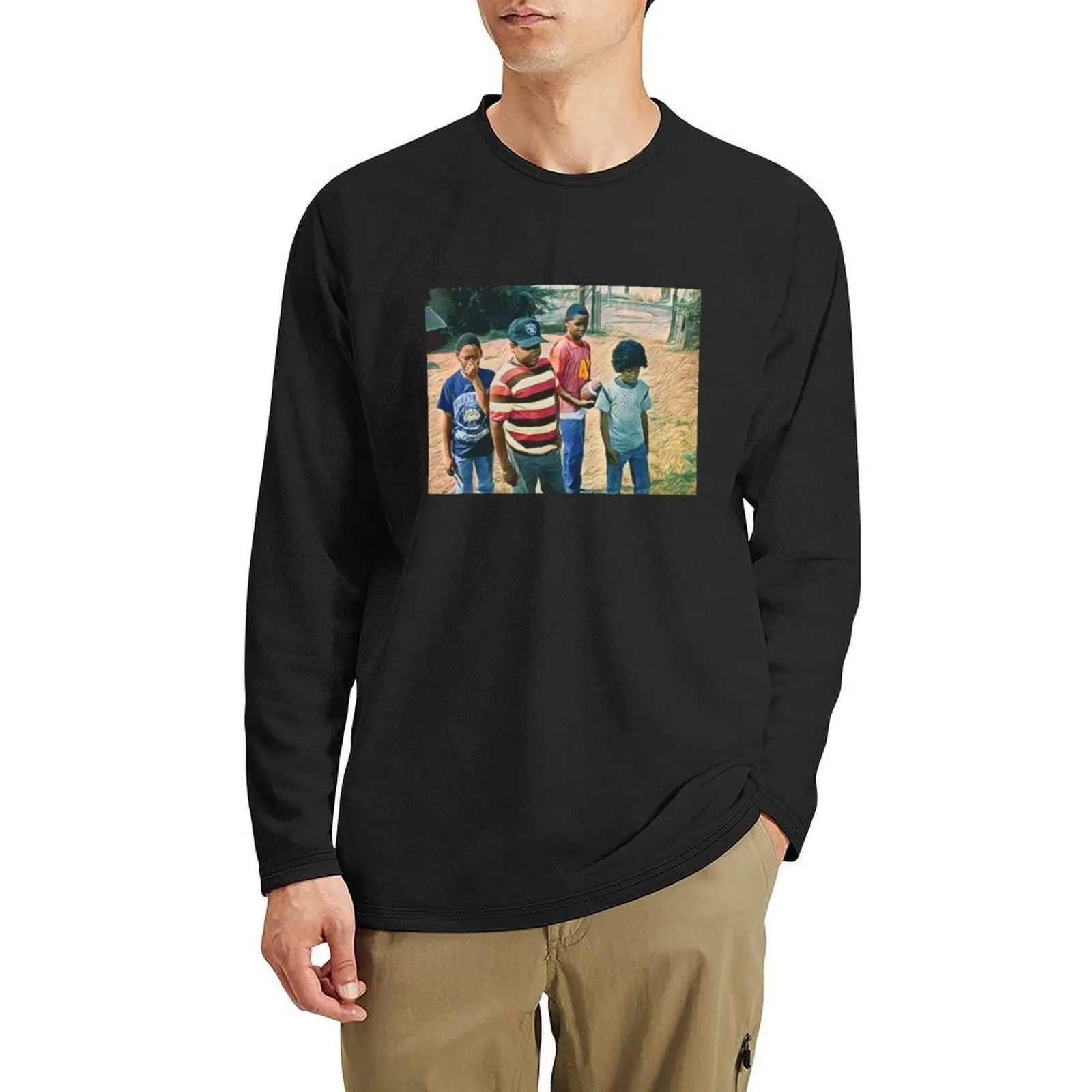 The Crew Long T-Shirt Blouse oversized t shirts plain t-shirt black t shirts t shirt men