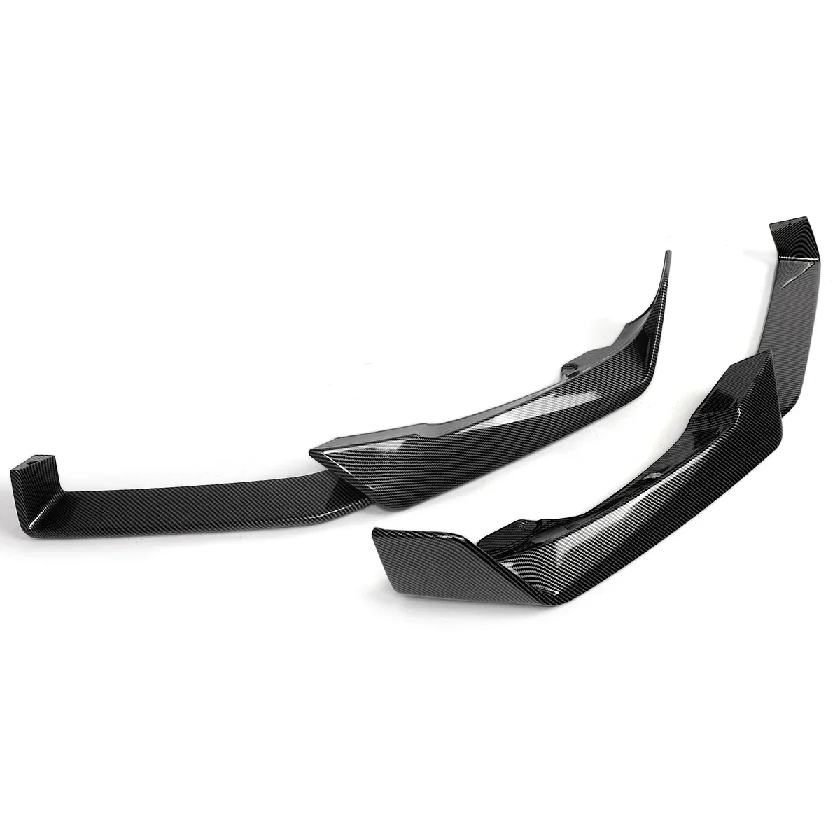 Front Bumper Lip Splitters Spoiler for BMW X6 G06 LCI M Sport 2023 2024 Diffuser BodyKit Trim Bumper Protection Shovel Surround