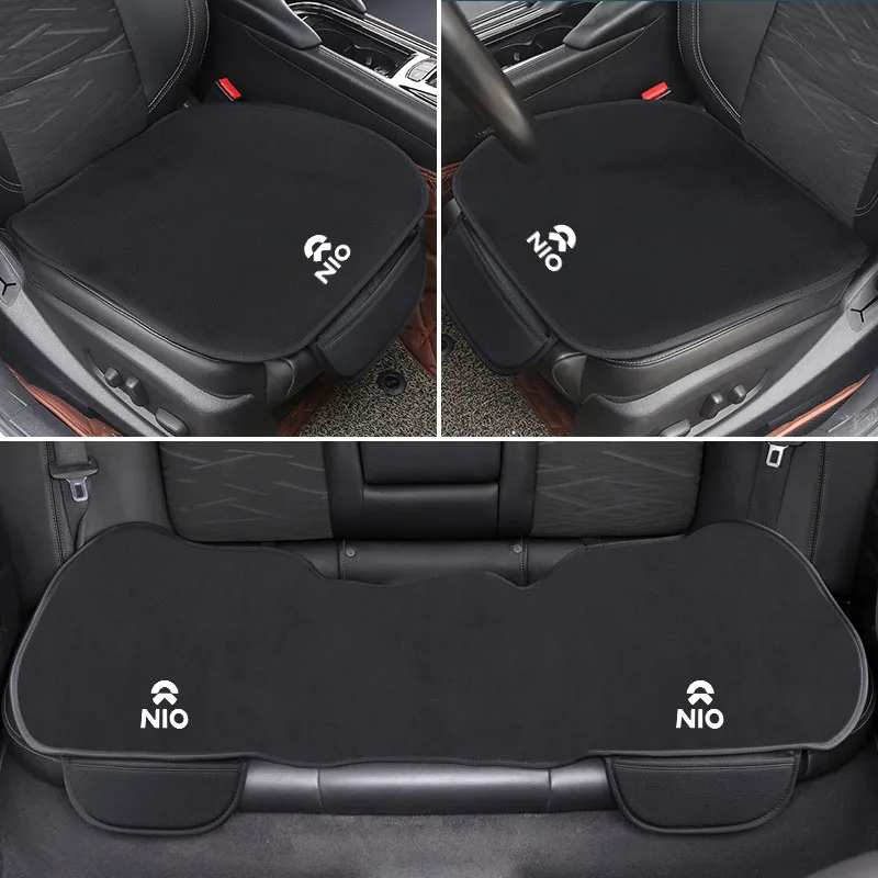 

flannel Car Front and rear seat cushions Seat Cushion Anti-slip Breathable Accessories For Nio ES6 EC6 ES8 ES7 ET5 ET7 EP9 EVE