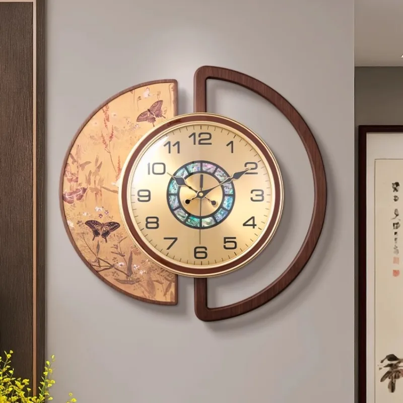 

Minimalist Design Wall Clock Luxury Plane Restaurant Luxury Living Room Wall Clock Interior Art Reloj Pared Decorativo Decor