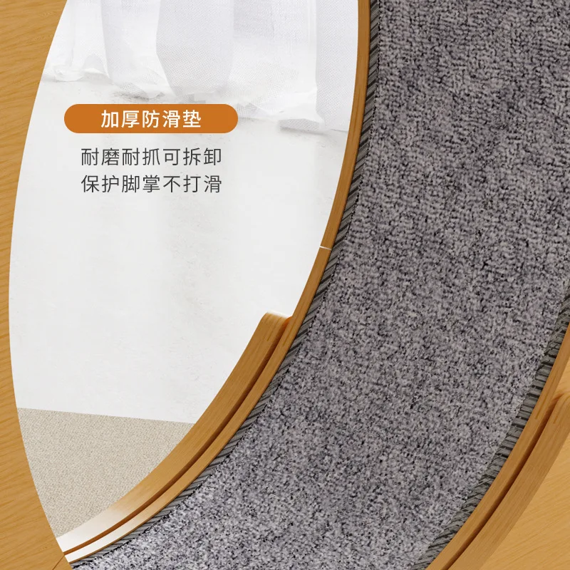 Il giocattolo fitness sportivo con rullo silenzioso in fibra di tapis roulant per gatti non pizzico i piedi, telaio per arrampicata su gatti per passeggiate sportive