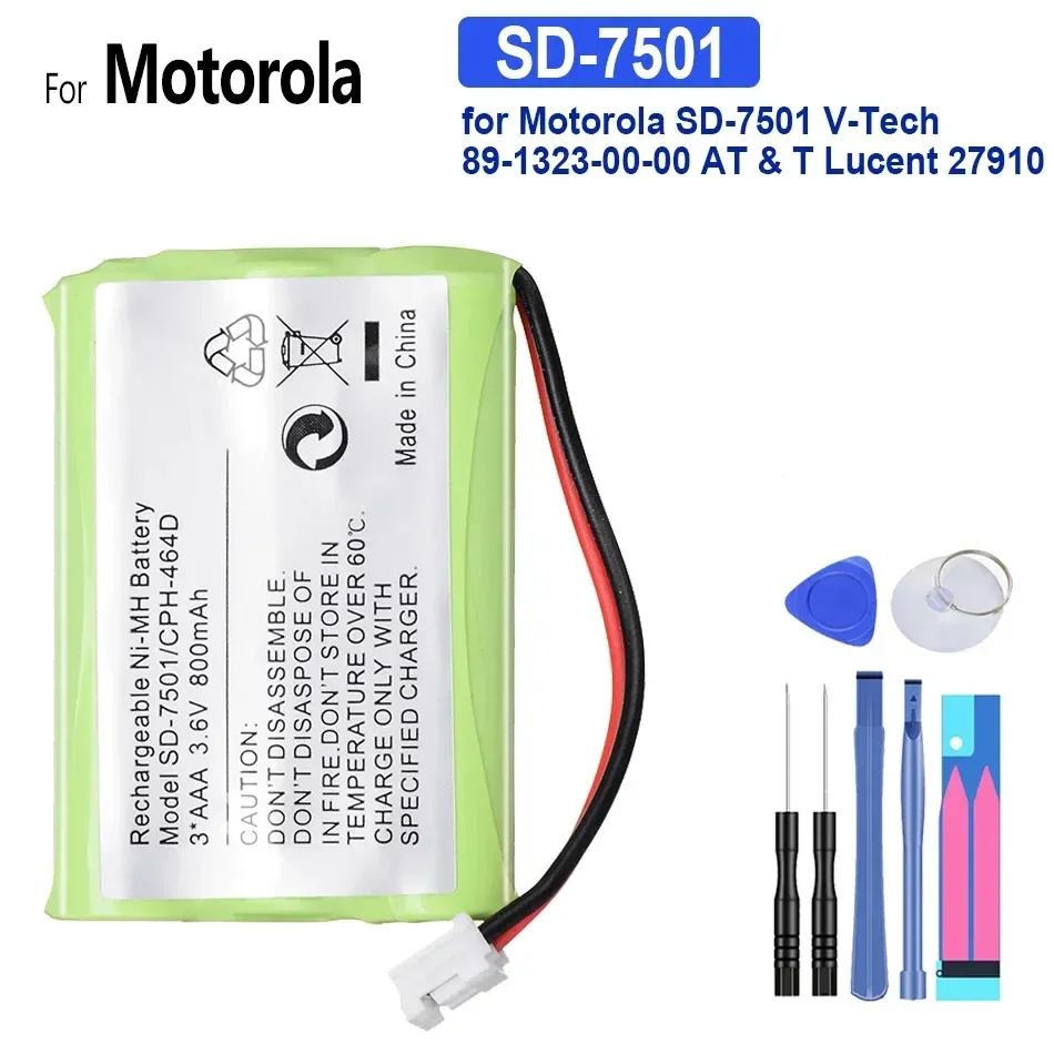 Battery 300mAh-2300mAh for Motorola SMP V8 V28 MBP11 PMNN4424 PMNN4448 SD-7501 V-Tech 89-1323-00-00 TLKR T80 T80Ex XTR446 XTB446