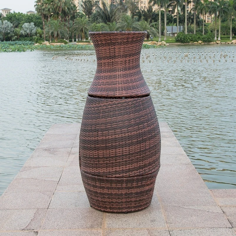 Outdoor furniture Garden leisure table and chair combination, rattan table and chair, outdoor table and chair