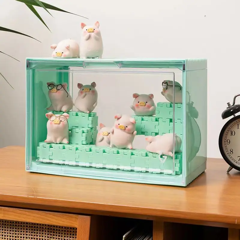 Colorful Acrylic Display Box, Building Block Storage Box, All Kinds of Toys and Models, Creative DIY Display Cabinet