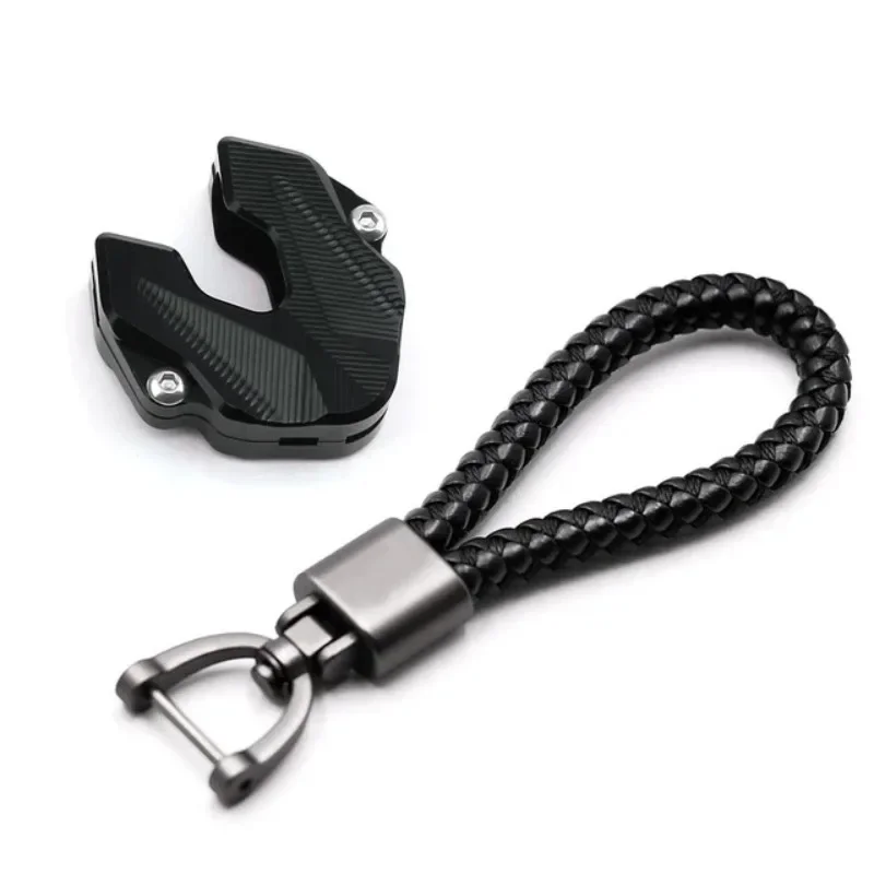 Aluminum Alloy Motorcycle Keychain Cover Combo for CFMOTO CF NK250 650NK 400NK 300NK 250SR Dustproof Ignition Lock Shell 6