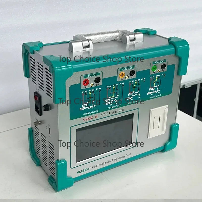 VLUUKE VKGZ-H CT PT Analy1zer 60kV Knee Point Auto Test Port1able All-in-One Transformer Tester
