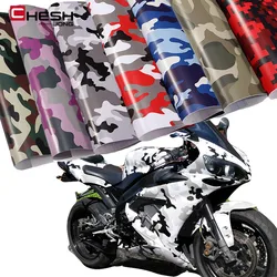 Over 10 Kinds Camo Vinyl Wrap Car Motorcycle Decal Mirror Phone Laptop DIY Styling Camouflage Sticker Film Sheet