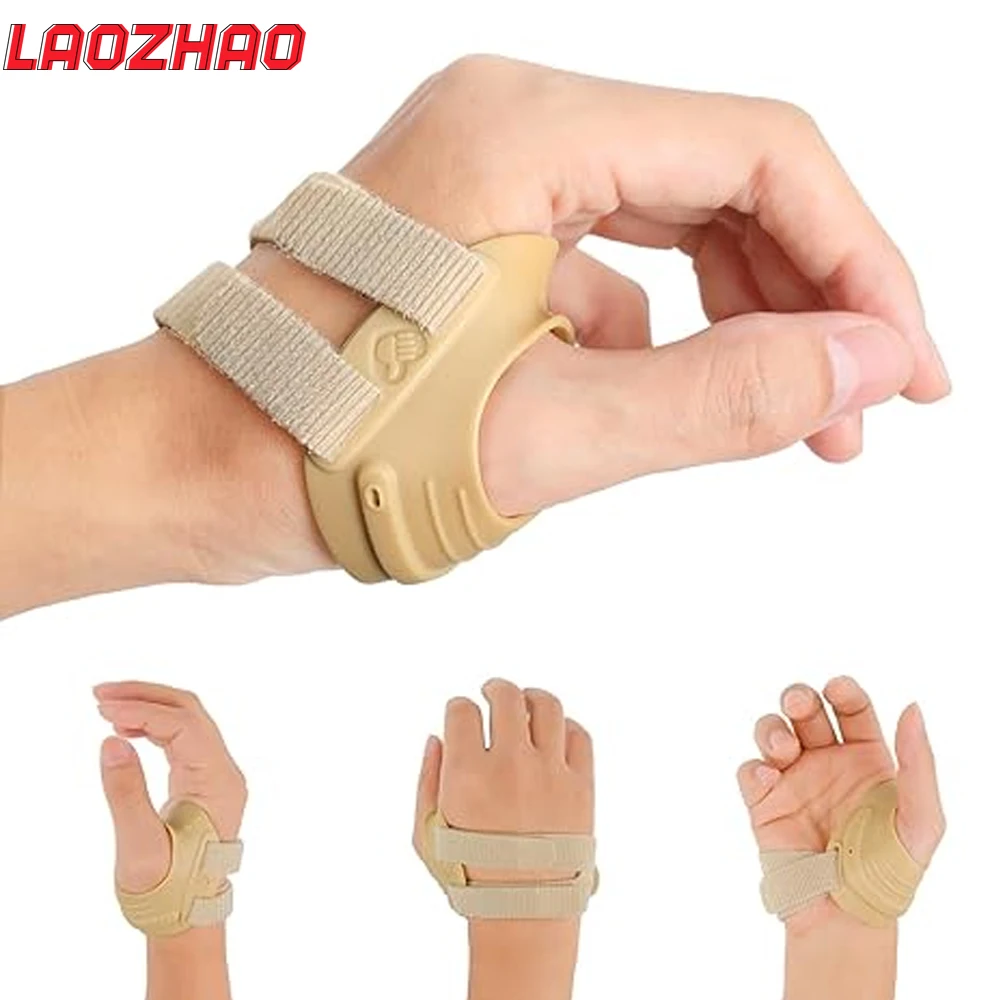 LAOZHAO 1PC Comfortable CMC Thumb Splint Brace for Arthritis Tendonitis Osteoarthritis, Unisex Left/Right Hand