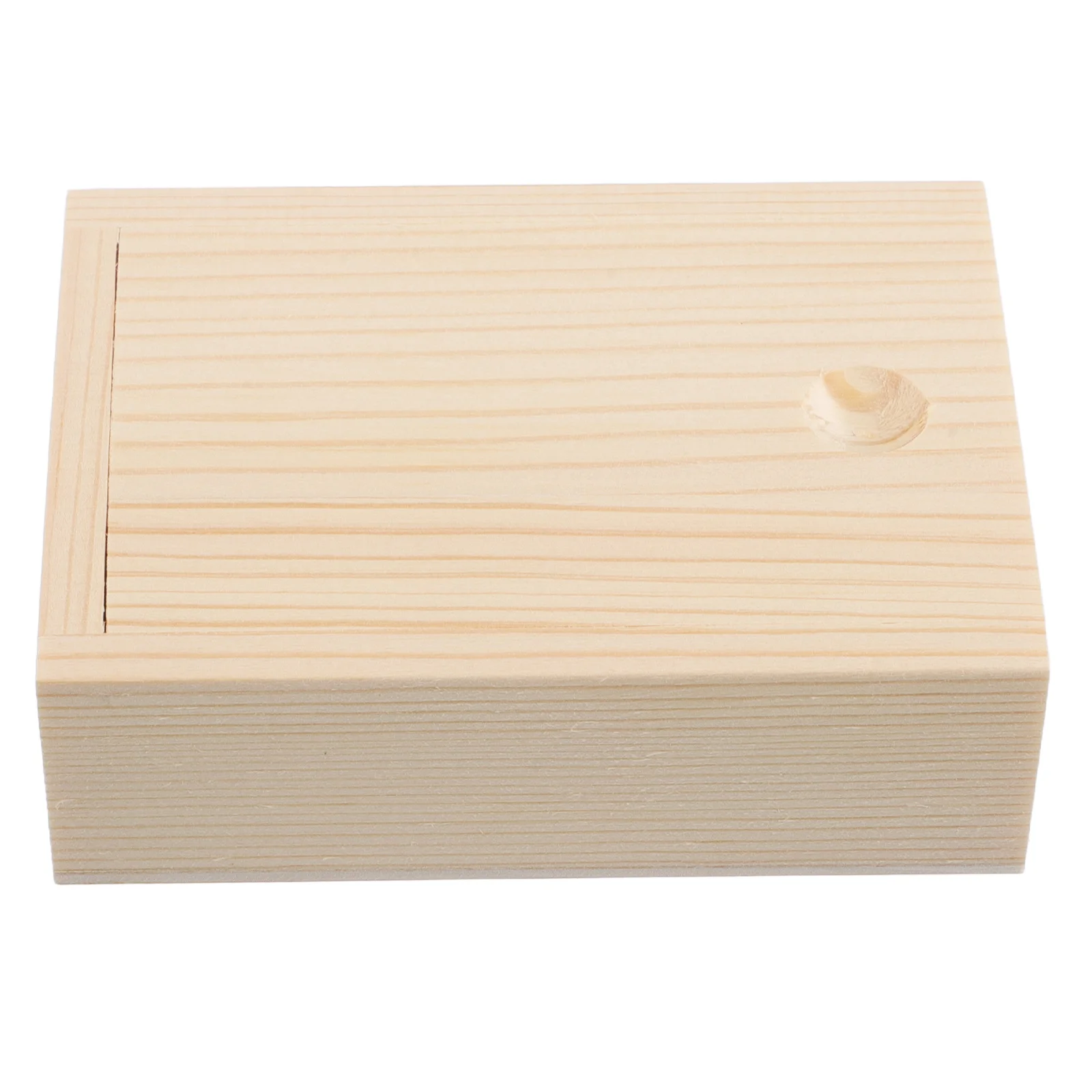 

Wooden Slide Lid Small Storage Box Compact Wood Jewelry Organizer Travel Home Decor Small Storage Box Wood