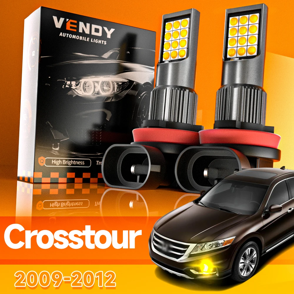2 Stück für Honda Crosstour 2009–2012 LED-Nebelscheinwerfer 2010 2011 Canbus-Zubehör