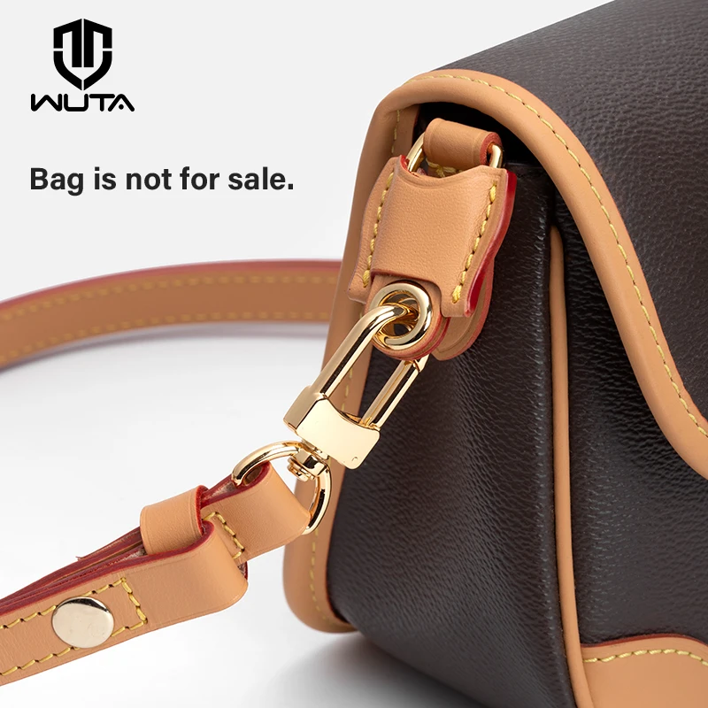 WUTA Genuine Leather Bag Strap Replacement For LV Diane Bag Crossbody Handbag Long Adjustable Shoulder Belts DIY Bag Accessories