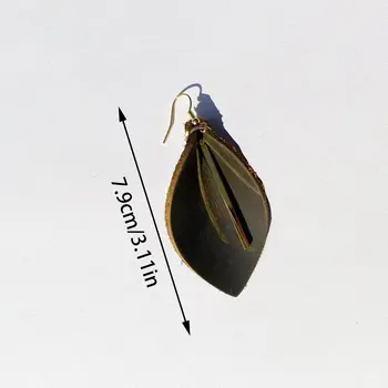 8 best sales Lederohrring - №8