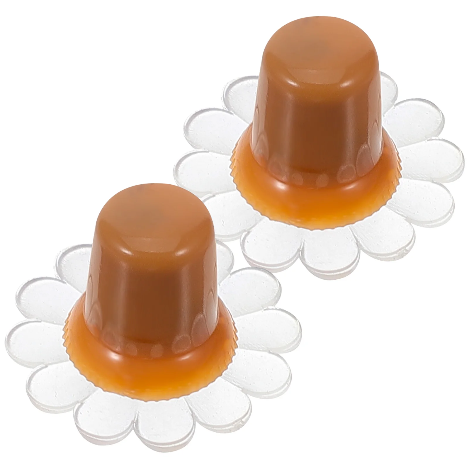2セット プラスチック傘先端キャップ交換部品 日雨修理チップ 耐摩耗性 軽量 耐久性 ポールカバーエンド