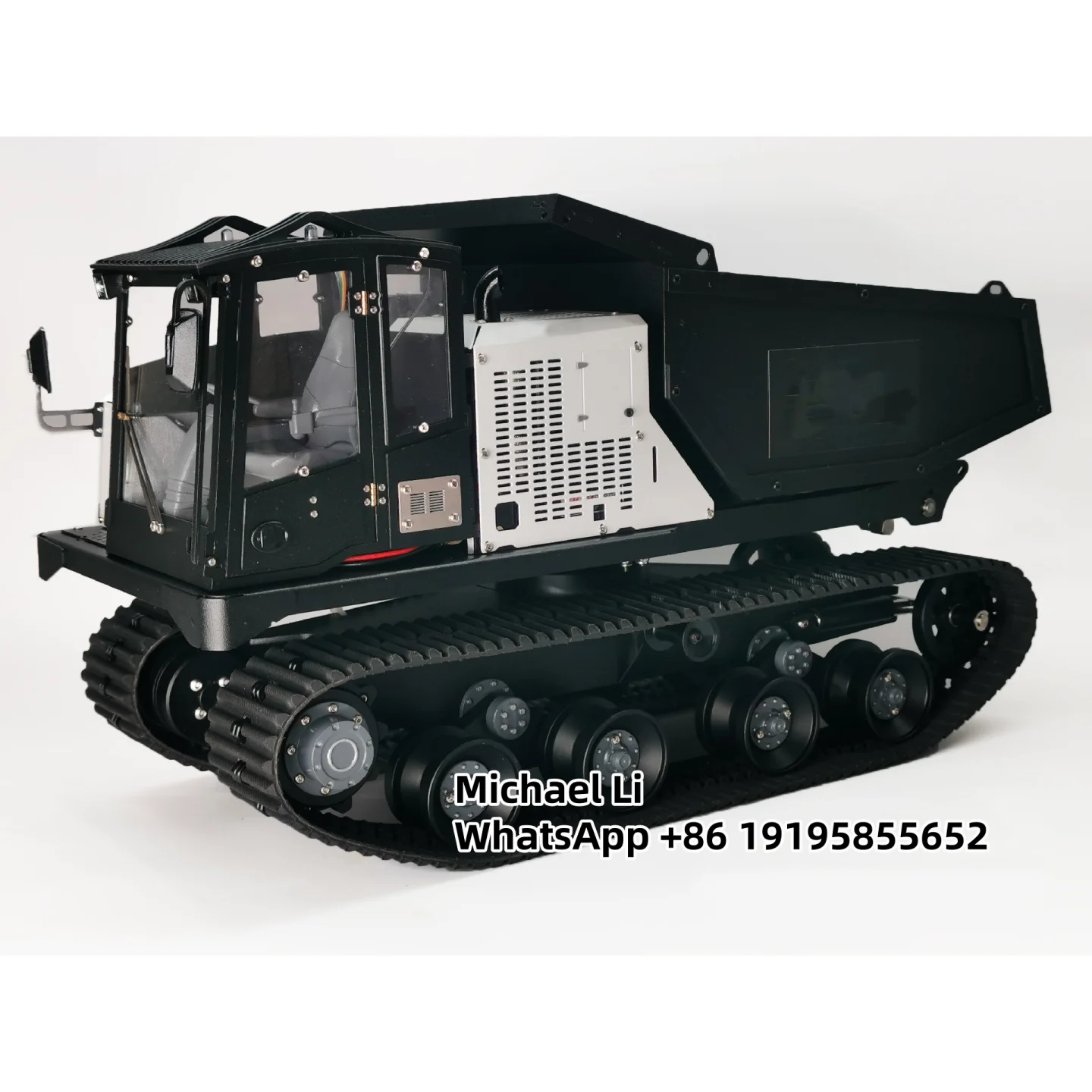 جديد T14 RC شاحنة قلابة هيدروليكية RTR 1/14 مجنزرة شاحنة قلابة معدنية كاملة 360 درجة دوران ضوء الصوت محاكاة لعبة نموذج