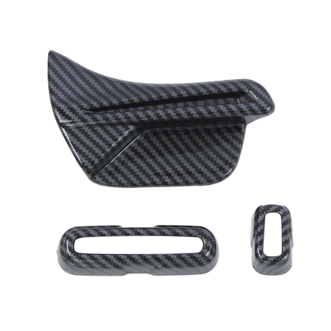 For Honda E:NS1 ENS1 2022 Carbon Fiber ABS Car Seat Adjust Switch Button Cover Trim Car Styling