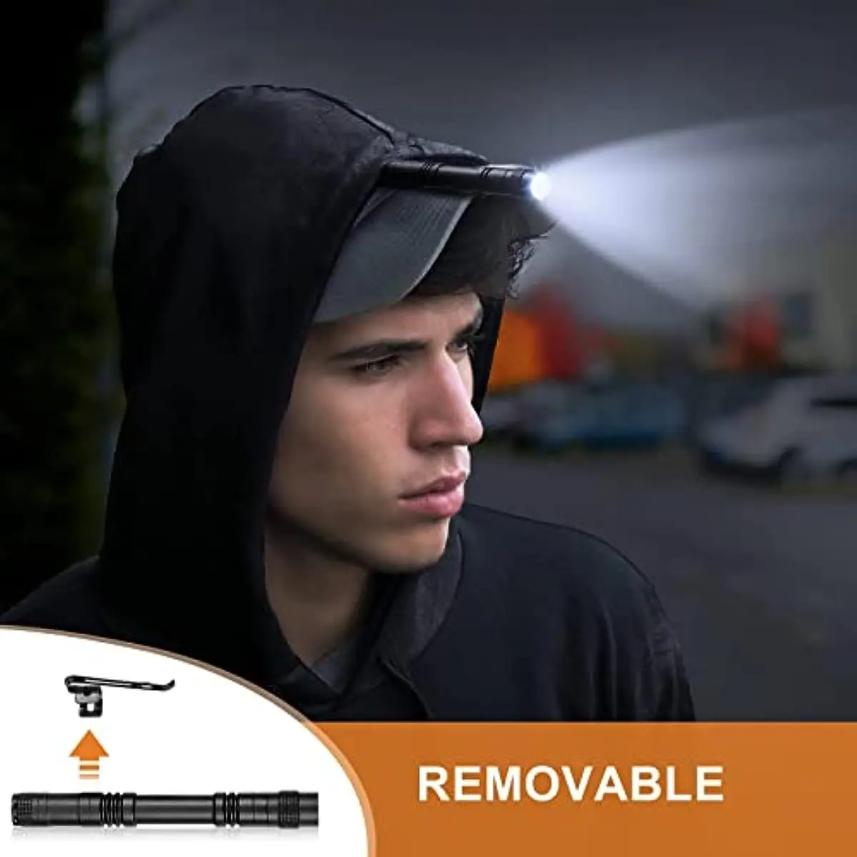 Portable LED Flashlight Pocket Medical Pen Light Waterproof Small Mini Handheld Torch with Clip for Camping Outdoor Emergency