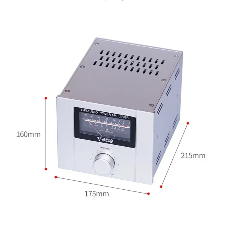 100 Вт * 2,0-канальный стерео STK350-230 Sanyo, толстопленочный IRFP250N FET, полевая трубка, VU-метр, домашний музыкальный аудиоусилитель