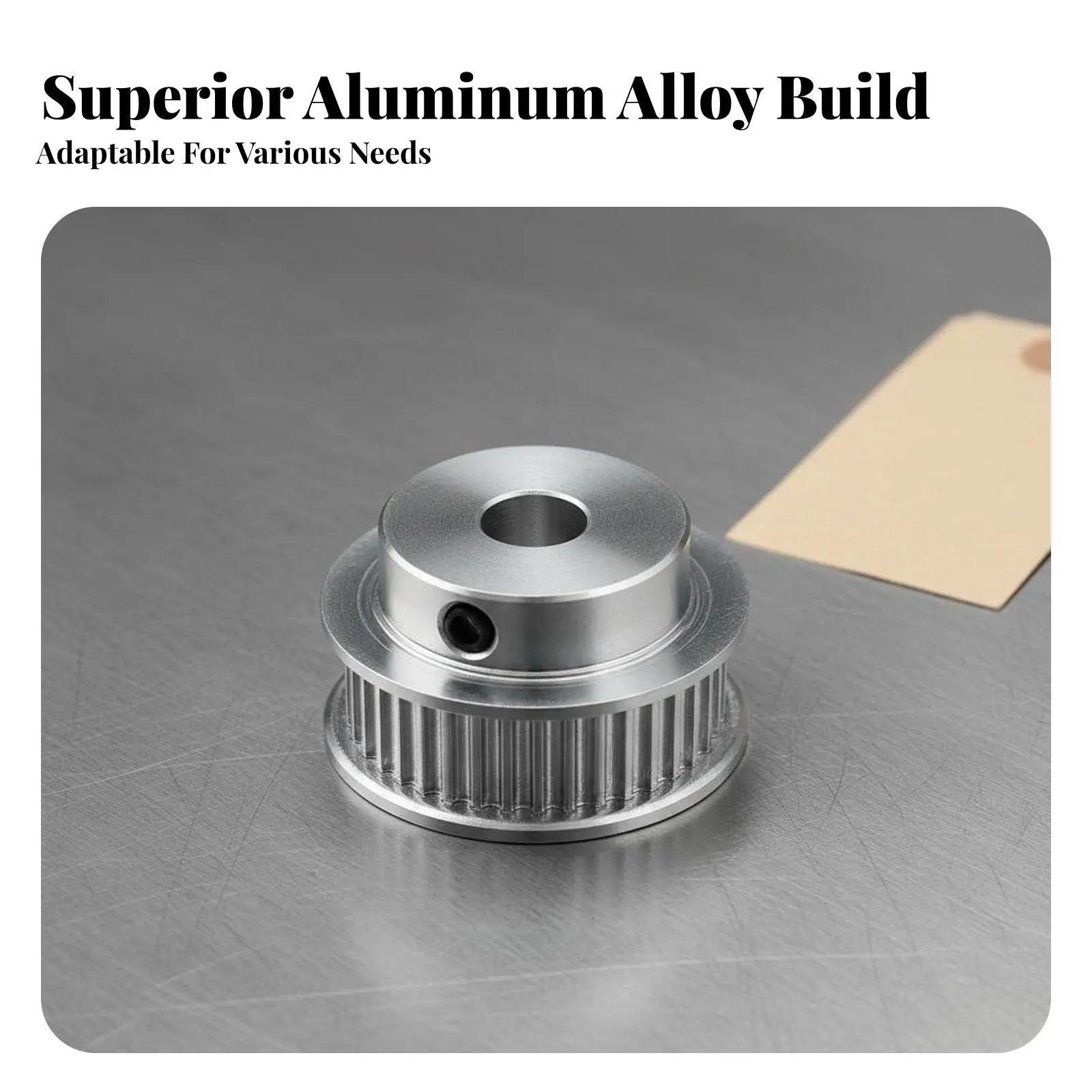 BF Model 60 Tooth Timing Pulley Exact Transmission 3M Pitch Synchronous Pulley Smooth Mechanical Component