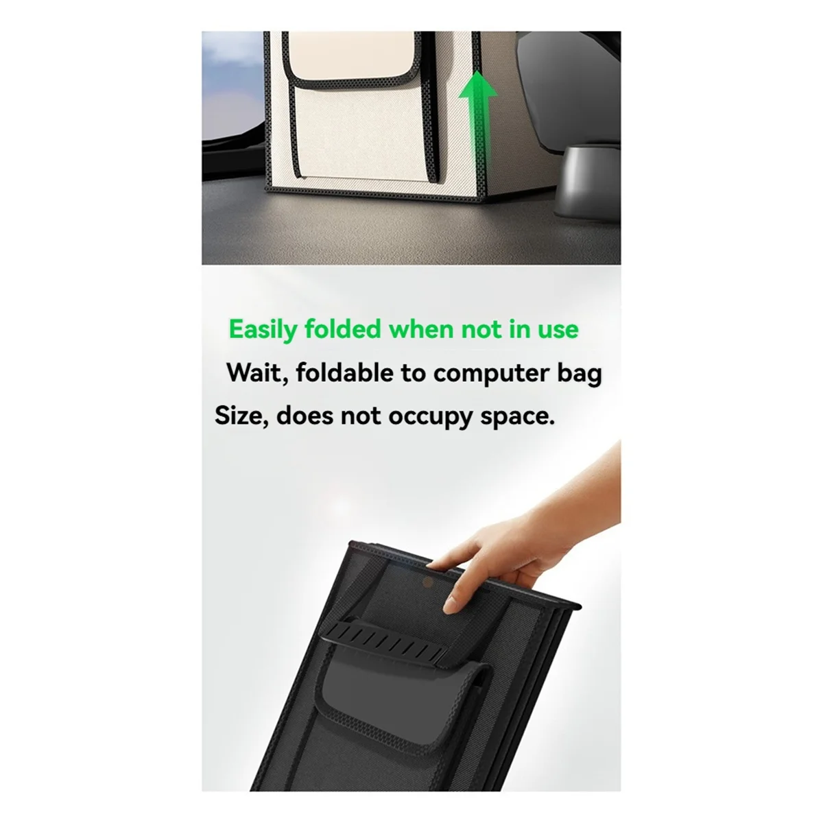 

Professional-Grade Trunk Organizer Oxford Cloth Car Storage Box Car Glove Box