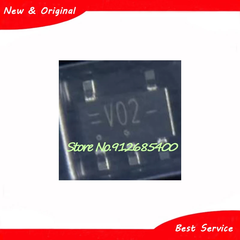5ชิ้น/ล็อต74LVC1G02GV V02 SOT753ใหม่และต้นฉบับ