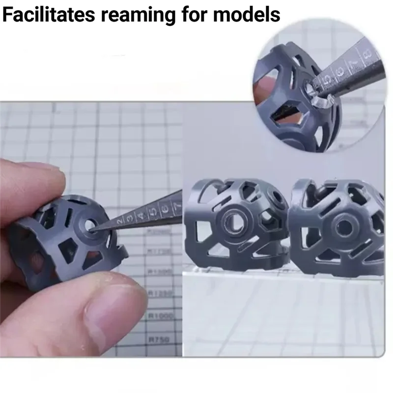 MCGS-Hole Punch Manual 0-14 مم أداة حفر احترافية لأعمال النجارة وصنع النماذج، فتاحة ثقب يدوية الصنع، تصميم قابل للتوسيع