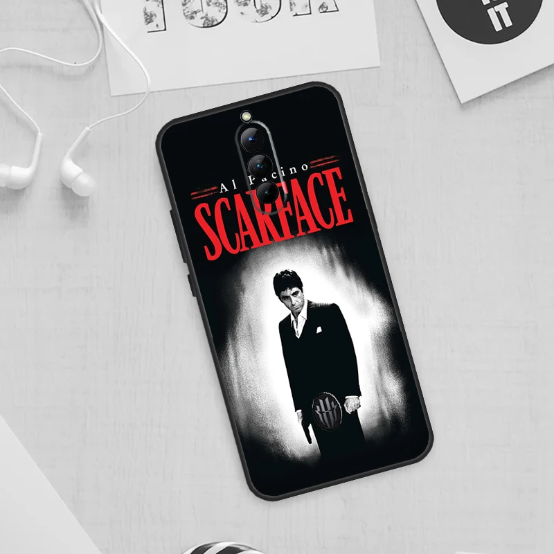 Scarface Al Pacino Movie Phone Case For ZTE Nubia Red Magic 8 8S 9 Pro Plus RedMagic 6S 7S 6 7 Pro 5S 5G 6R Cover