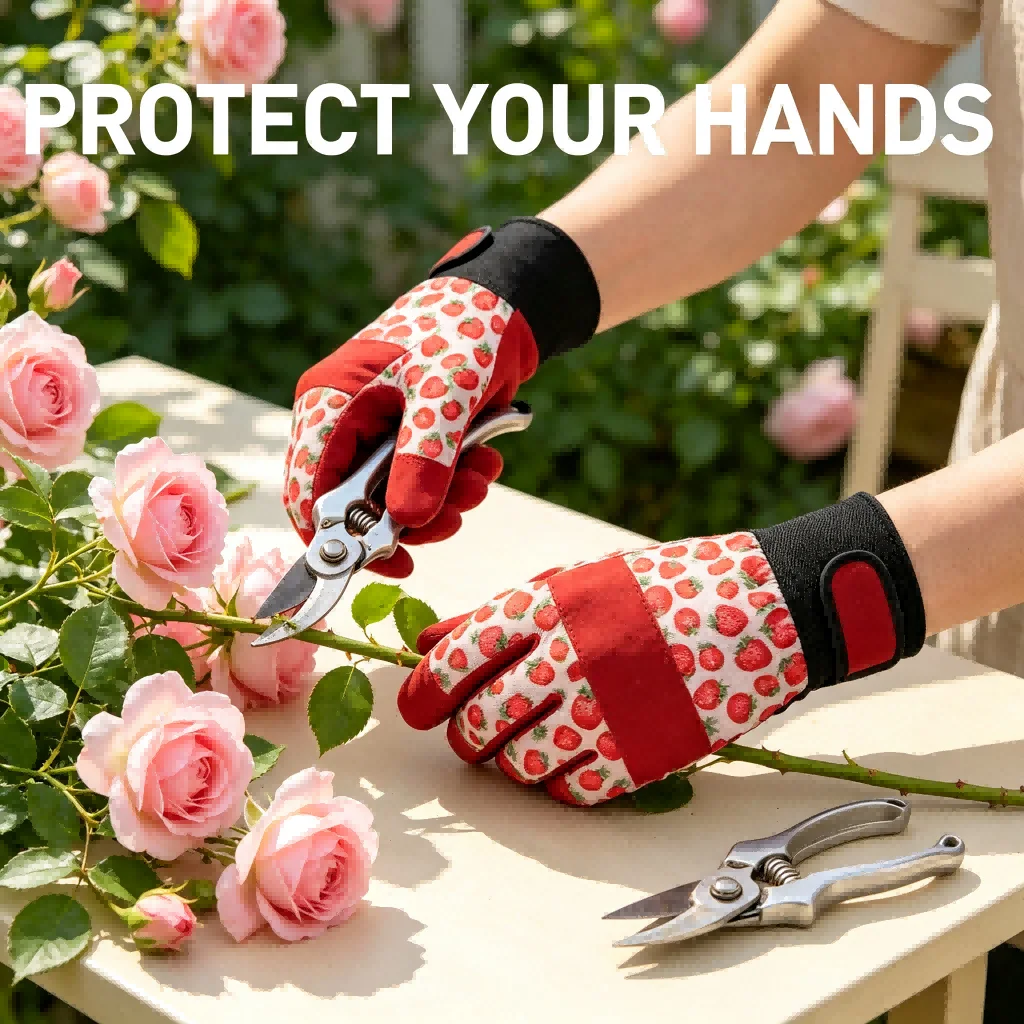 For women Men Gardening Gloves Microfiber - Scratch Resistant Puncture For proof with Elastic Wrist and Textured Palm