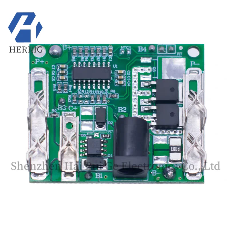 

5S5 string battery charging protection board BMS module 18V21V 20A lithium ion lithium battery pack protection circuit