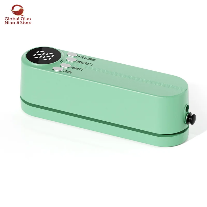 Mini Vacuum Sealer for Food Bags Household Rechargeable Fresh-Keeping Sealing Machine Kitchen Packaging Tool