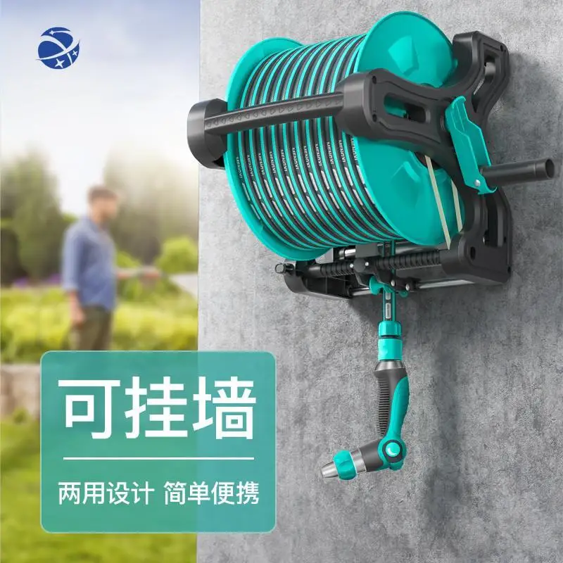 yyhcCar wash water gun high pressure household special strong washing rinse garden watering sprinkler water pipe hose connection