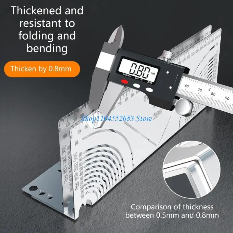 

Y6GD Adjustable Parallel Line Template Tool Upgrades for Metal Bending Projects