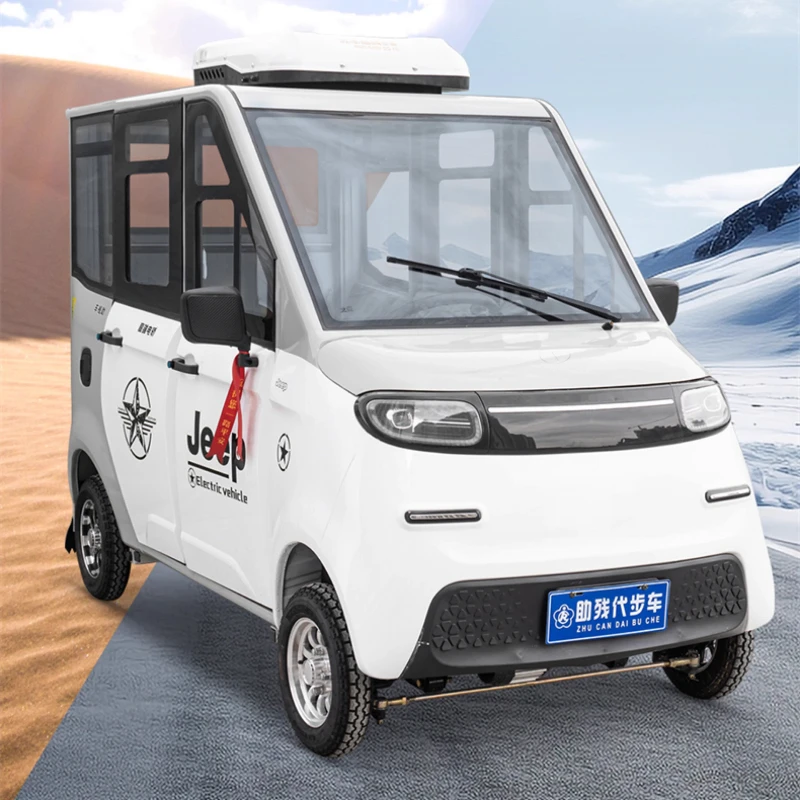 Electric wheelchair intelligent automatic four-wheel disabled car