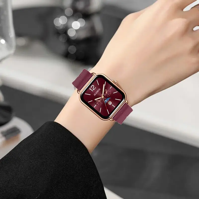 

New Fashionable Quartz Wristwatch Multi-Functional Women'S Watch HighEnd Luxury Women'S Wristwatch Trendy Women'S Watch.