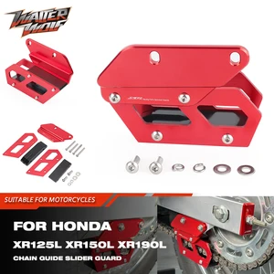 Zinciri kötülükten koruyun, sürgünün korunması, honda xr125l xr150l xr190l 2010-2024 için, mevcut offroad motosikletin dişli çarkının kapağı 125 ila 150 ila 190 l l l l'ye kadar Şeridin koruyucusunun xre 190'a ilk 10 satışı-no. 3