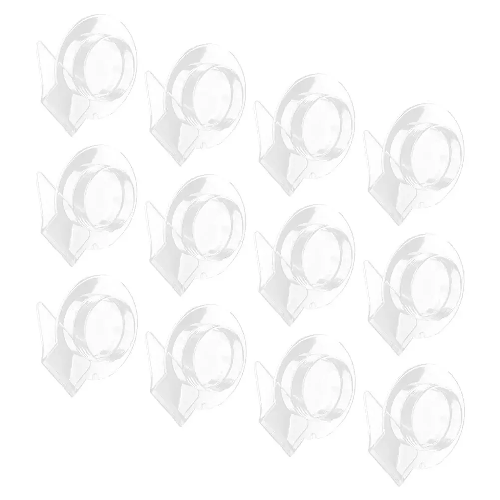 12Pcs Bracelet Holder Organizer Clear Acrylic Stand Bangle Display Rack Storage Showcase for Home Store Vendors