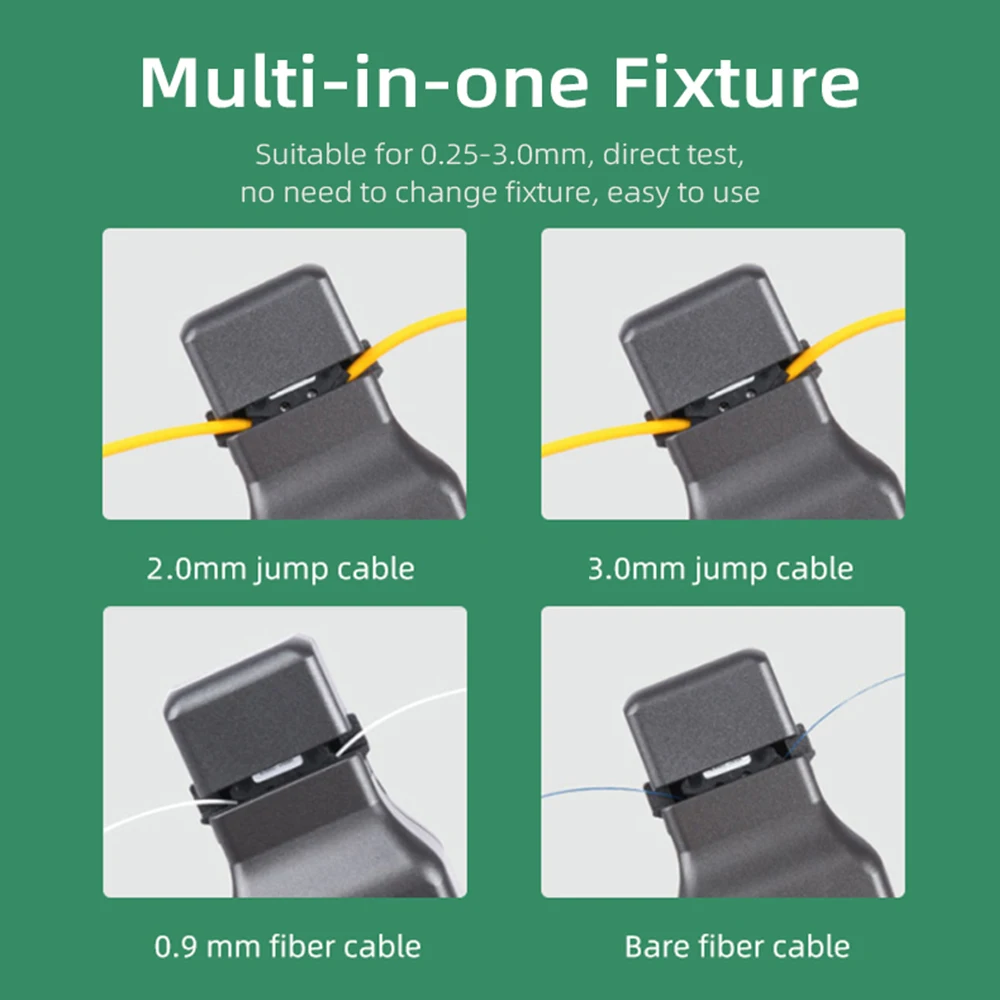 Komshine FTTH KFI-40V ตัวระบุใยแก้วนำแสง, 10mW VfL, ตัวตรวจสอบการแบ่งทิศทาง