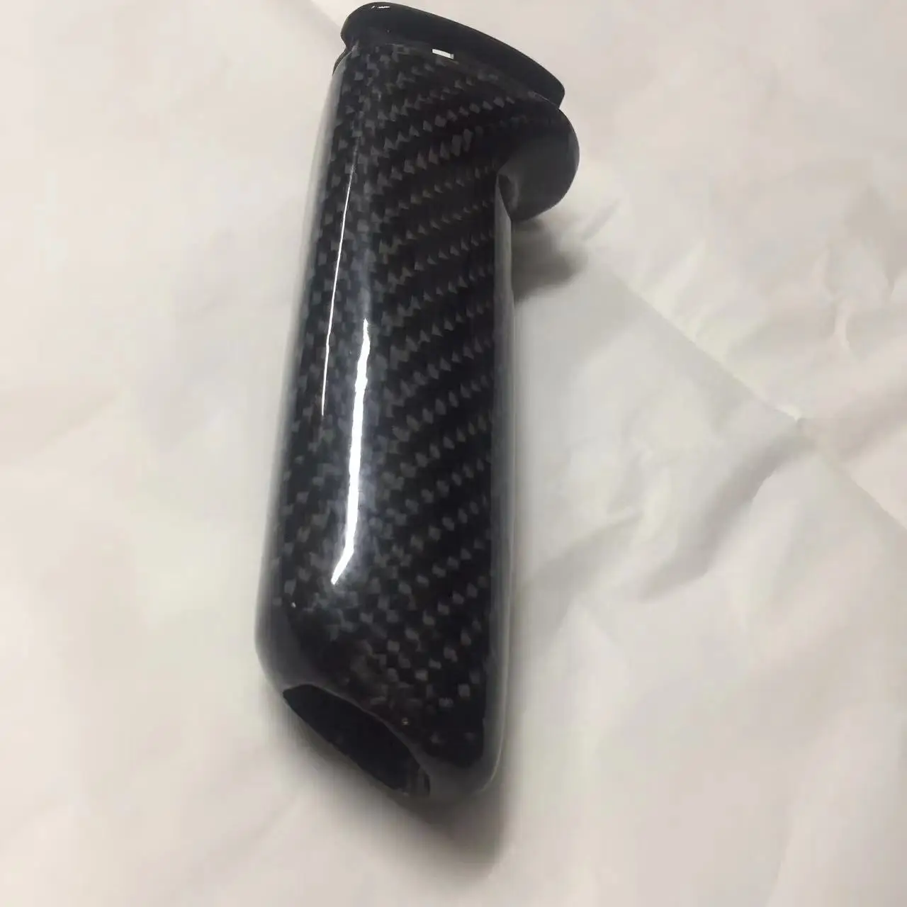 Carbon Fiber Car Handbrake Handle Grip Cover Parts For BMW E60 E84 E87 E90 E91 E92
