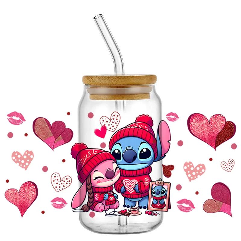 Little Monster new design Easy peel waterproof DIY Decals 3D transfers uvdtf crystal stickers 16oz tumbler cup wraps sticker